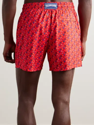 Vilebrequin Mahina traight-Leg Mid-Length Recycled wim Shorts - Men | Thumbnail 3 Vilebrequin Mahina traight-Leg Mid-Length Recycled wim Shorts - Men | Thumbnail 3