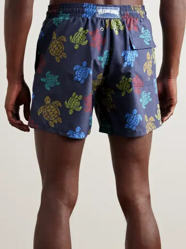 Vilebrequin Moorea traight-Leg Mid-Length ECONYL® wim horts - Men | Thumbnail 3 Vilebrequin Moorea traight-Leg Mid-Length ECONYL® wim horts - Men | Thumbnail 3