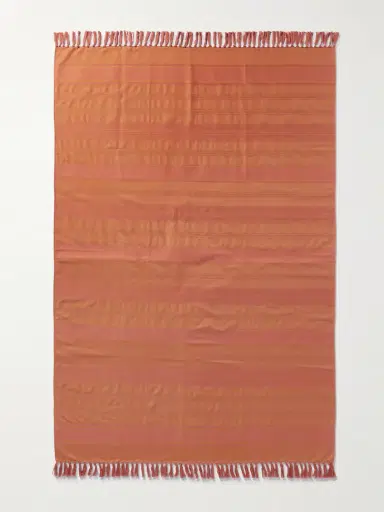 Loro Piana Fringed Striped Cotton Towel - Men | Thumbnail 3 Loro Piana Fringed Striped Cotton Towel - Men | Thumbnail 3