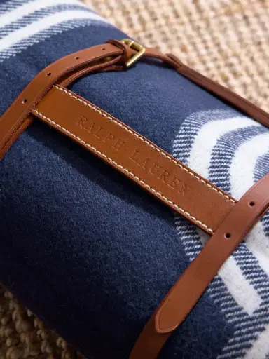 Ralph Lauren Home Berken Merino Wool And Cashmere-blend Jacquard Blanket | Thumbnail 4 Ralph Lauren Home Berken Merino Wool And Cashmere-blend Jacquard Blanket | Thumbnail 4
