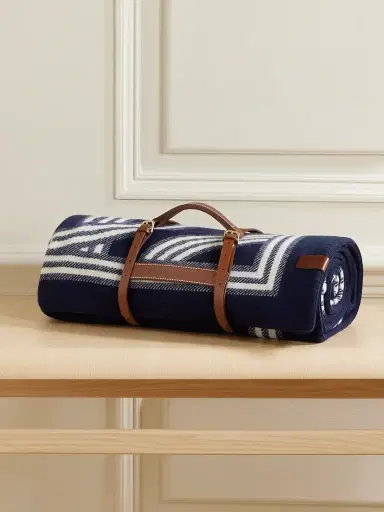 Ralph Lauren Home Berken Merino Wool And Cashmere-blend Jacquard Blanket | Thumbnail 5 Ralph Lauren Home Berken Merino Wool And Cashmere-blend Jacquard Blanket | Thumbnail 5
