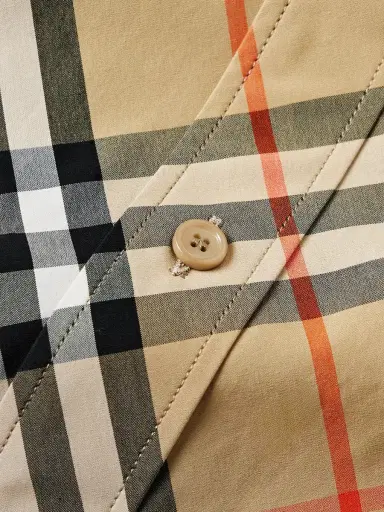 Burberry Checked Cotton-Poplin Shirt - Men | Thumbnail 4 Burberry Checked Cotton-Poplin Shirt - Men | Thumbnail 4