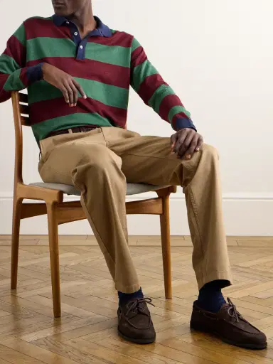 John Lobb Foil Leather Boat Shoes - Men | Thumbnail 2 John Lobb Foil Leather Boat Shoes - Men | Thumbnail 2