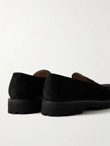 John Lobb Lopez New Standard Suede Penny Loafers - Men | Thumbnail 5 John Lobb Lopez New Standard Suede Penny Loafers - Men | Thumbnail 5