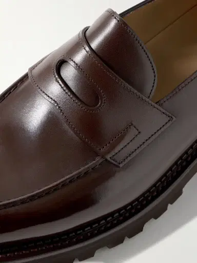 John Lobb Lopez New Standard Leather Penny Loafers - Men | Thumbnail 4 John Lobb Lopez New Standard Leather Penny Loafers - Men | Thumbnail 4