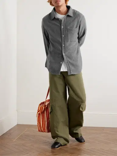 The Elder Statesman Cashmere Overshirt - Men | Thumbnail 2 The Elder Statesman Cashmere Overshirt - Men | Thumbnail 2