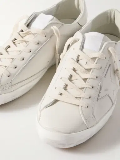 Golden Goose Super-Star Distressed Leather Sneakers - Men | Thumbnail 6 Golden Goose Super-Star Distressed Leather Sneakers - Men | Thumbnail 6