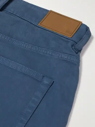 Peter Millar Slim-Fit Straight-Leg Cotton-Blend Sateen Trousers - Men | Thumbnail 4 Peter Millar Slim-Fit Straight-Leg Cotton-Blend Sateen Trousers - Men | Thumbnail 4