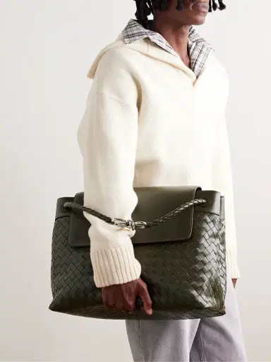 Bottega Veneta Aven Intrecciato Leather Tote Bag - Men | Thumbnail 6 Bottega Veneta Aven Intrecciato Leather Tote Bag - Men | Thumbnail 6
