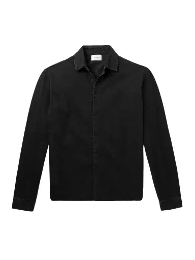 Saint Laurent Cotton and Lyocell-Blend Denim Shirt - Men | Thumbnail 1 Saint Laurent Cotton and Lyocell-Blend Denim Shirt - Men | Thumbnail 1