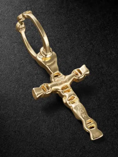 Hoorsenbuhs Sacred Cross 18-Karat Gold Diamond Pendant - Men | Thumbnail 3 Hoorsenbuhs Sacred Cross 18-Karat Gold Diamond Pendant - Men | Thumbnail 3