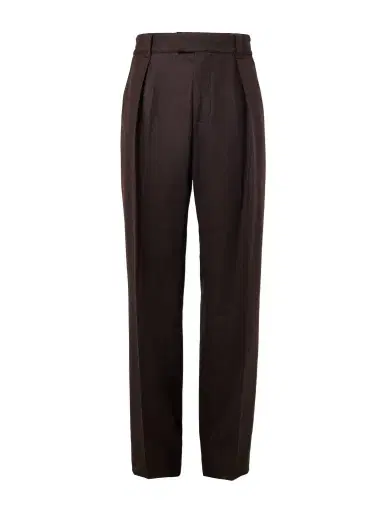 Loro Piana Reinga Straight-Leg Wish® Wool and Cashmere-Blend Trousers - Men | Thumbnail 1 Loro Piana Reinga Straight-Leg Wish® Wool and Cashmere-Blend Trousers - Men | Thumbnail 1