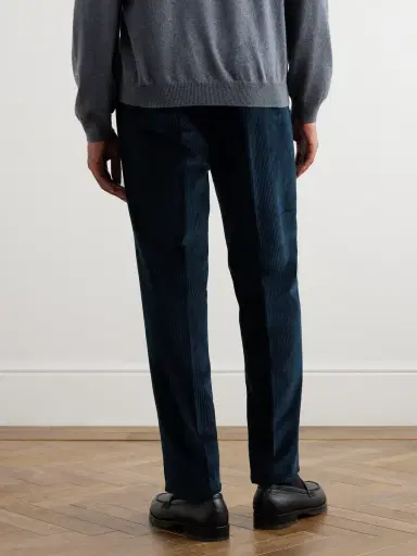 Loro Piana Jarno Straight-Leg Cotton-Corduroy Trousers - Men | Thumbnail 3 Loro Piana Jarno Straight-Leg Cotton-Corduroy Trousers - Men | Thumbnail 3