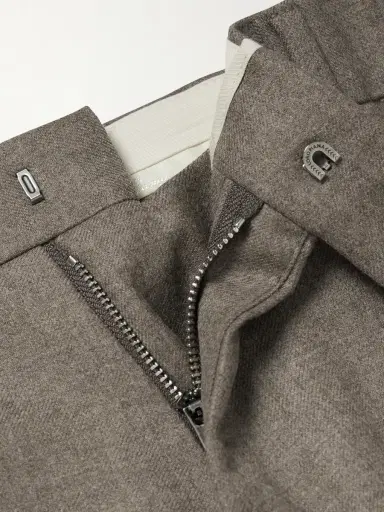 Loro Piana Jacey Straight-Leg Virgin Wool Trousers - Men | Thumbnail 5 Loro Piana Jacey Straight-Leg Virgin Wool Trousers - Men | Thumbnail 5