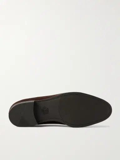 Edward Green Piccadilly Suede Penny Loafers - Men | Thumbnail 3 Edward Green Piccadilly Suede Penny Loafers - Men | Thumbnail 3