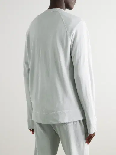 James Perse Cotton-Jersey Sweatshirt - Men | Thumbnail 3 James Perse Cotton-Jersey Sweatshirt - Men | Thumbnail 3