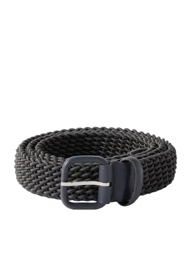 Charvet 3cm Leather-Trimmed Woven Cord Belt - Men | Thumbnail 1 Charvet 3cm Leather-Trimmed Woven Cord Belt - Men | Thumbnail 1