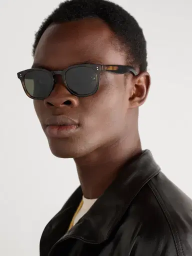 Garrett Leight California Optical Kinney II Round-Frame Tortoiseshell Acetate Sunglasses - Men | Thumbnail 2 Garrett Leight California Optical Kinney II Round-Frame Tortoiseshell Acetate Sunglasses - Men | Thumbnail 2