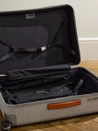 FPM Milano Bank Zip Deluxe 76cm Leather-Trimmed Polycarbonate Spinner Suitcase - Men | Thumbnail 3 FPM Milano Bank Zip Deluxe 76cm Leather-Trimmed Polycarbonate Spinner Suitcase - Men | Thumbnail 3