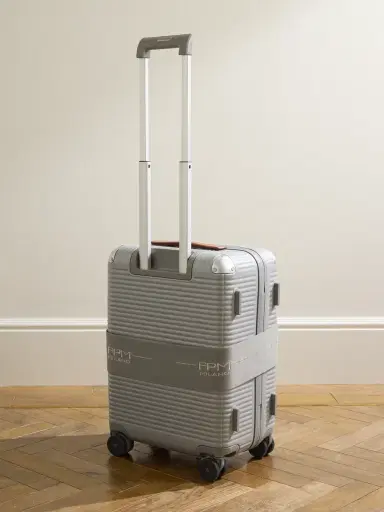 FPM Milano Bank Zip Deluxe M 55cm Leather-Trimmed Polycarbonate Spinner Suitcase - Men | Thumbnail 4 FPM Milano Bank Zip Deluxe M 55cm Leather-Trimmed Polycarbonate Spinner Suitcase - Men | Thumbnail 4