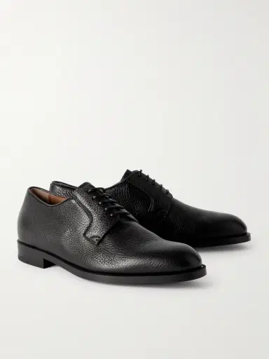 Zegna New Classic Flex Full-Grain Leather Derby Shoes - Men | Thumbnail 4 Zegna New Classic Flex Full-Grain Leather Derby Shoes - Men | Thumbnail 4