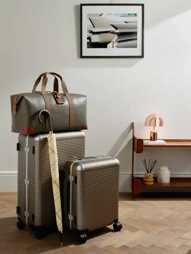 FPM Milano Bank Spinner 55cm Leather and Aluminium-Trimmed Makrolon® Polycarbonate Suitcase - Men | Thumbnail 2 FPM Milano Bank Spinner 55cm Leather and Aluminium-Trimmed Makrolon® Polycarbonate Suitcase - Men | Thumbnail 2