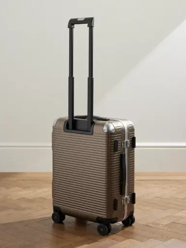 FPM Milano Bank Spinner 55cm Leather and Aluminium-Trimmed Makrolon® Polycarbonate Suitcase - Men | Thumbnail 4 FPM Milano Bank Spinner 55cm Leather and Aluminium-Trimmed Makrolon® Polycarbonate Suitcase - Men | Thumbnail 4