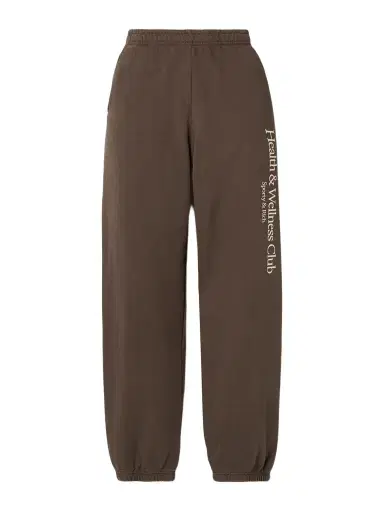 Sporty & Rich Printed Cotton-jersey Track Pants | Thumbnail 1 Sporty & Rich Printed Cotton-jersey Track Pants | Thumbnail 1