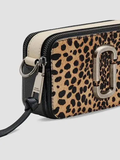 Marc Jacobs Women's The Cheetah Calf Hair Snapshot Crossbody Bag - Leopard | Thumbnail 7 Marc Jacobs Women's The Cheetah Calf Hair Snapshot Crossbody Bag - Leopard | Thumbnail 7