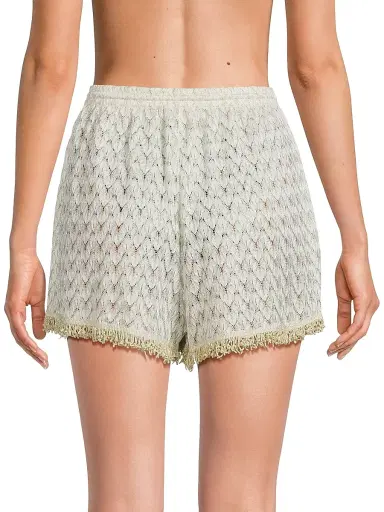 Ramy Brook Women's Mina Fringed Chevron Shorts | Thumbnail 5 Ramy Brook Women's Mina Fringed Chevron Shorts | Thumbnail 5