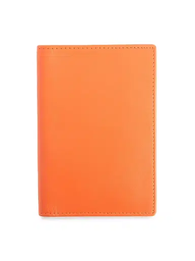 Royce New York RFID Blocking Leather Passport Holder - Orange | Thumbnail 3 Royce New York RFID Blocking Leather Passport Holder - Orange | Thumbnail 3