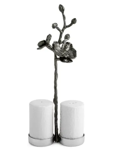 Michael Aram Black Orchid Salt & Pepper Set | Thumbnail 1 Michael Aram Black Orchid Salt & Pepper Set | Thumbnail 1
