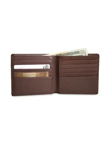 Royce New York Executive Bi-Fold Wallet - Brown | Thumbnail 2 Royce New York Executive Bi-Fold Wallet - Brown | Thumbnail 2