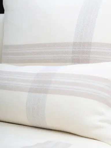 Pom Pom at Home Geneva Pillow with Insert - Ivory Taupe - Size 14 x 40 | Thumbnail 3 Pom Pom at Home Geneva Pillow with Insert - Ivory Taupe - Size 14 x 40 | Thumbnail 3