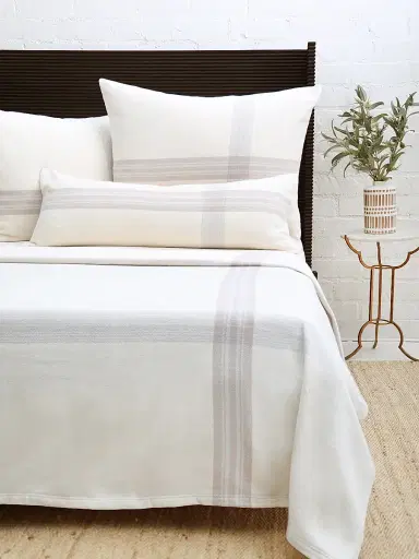 Pom Pom at Home Geneva Pillow with Insert - Ivory Taupe - Size 14 x 40 | Thumbnail 4 Pom Pom at Home Geneva Pillow with Insert - Ivory Taupe - Size 14 x 40 | Thumbnail 4