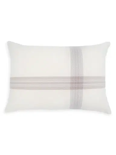 Pom Pom at Home Geneva Pillow with Insert - Ivory Taupe - Size 14 x 40 | Thumbnail 1 Pom Pom at Home Geneva Pillow with Insert - Ivory Taupe - Size 14 x 40 | Thumbnail 1