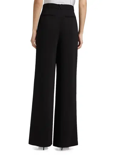 Toccin Women's Hailey Wide-Leg Trousers - Jet | Thumbnail 5 Toccin Women's Hailey Wide-Leg Trousers - Jet | Thumbnail 5