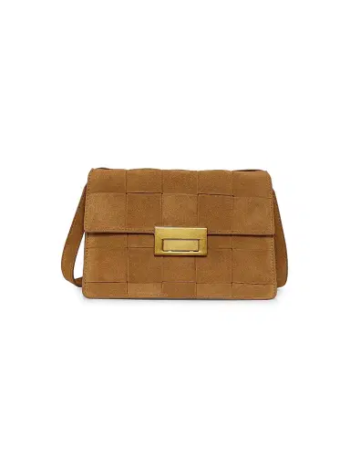 Loeffler Randall Women's Delphine Leather Clutch | Thumbnail 1 Loeffler Randall Women's Delphine Leather Clutch | Thumbnail 1