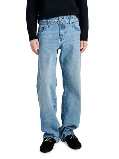Proenza Schouler Women's Ellsworth Straight-Leg Jeans - Classic Wash | Thumbnail 3 Proenza Schouler Women's Ellsworth Straight-Leg Jeans - Classic Wash | Thumbnail 3