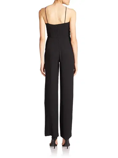 BLACK HALO Women's Joaquin Jacquard Jumpsuit | Thumbnail 3 BLACK HALO Women's Joaquin Jacquard Jumpsuit | Thumbnail 3