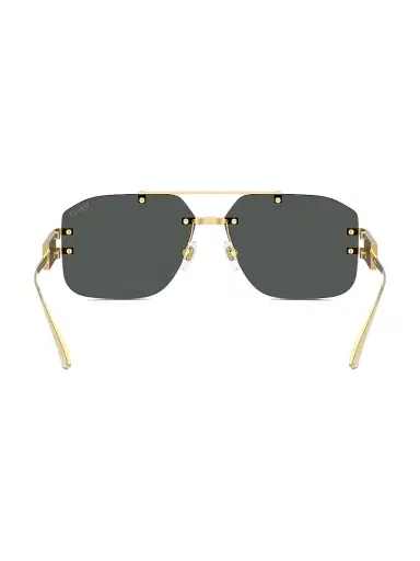 Versace Men's 60MM Rectangular Sunglasses | Thumbnail 4 Versace Men's 60MM Rectangular Sunglasses | Thumbnail 4