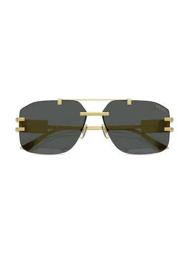 Versace Men's 60MM Rectangular Sunglasses | Thumbnail 5 Versace Men's 60MM Rectangular Sunglasses | Thumbnail 5