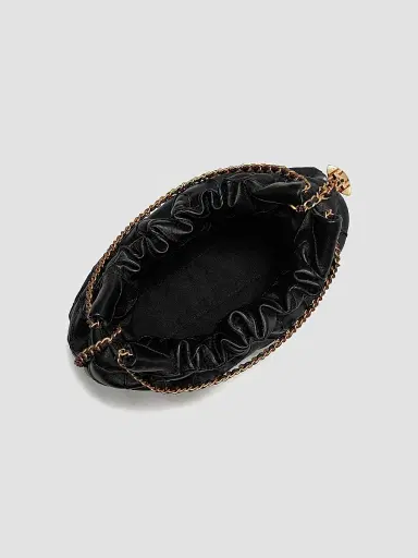 Tory Burch Women's Fleming Mini Leather Hobo Bag | Thumbnail 2 Tory Burch Women's Fleming Mini Leather Hobo Bag | Thumbnail 2