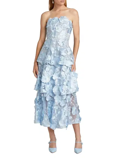 Elliatt Women's Elevated Classics Selene Maxi Dress - Blue | Thumbnail 3 Elliatt Women's Elevated Classics Selene Maxi Dress - Blue | Thumbnail 3
