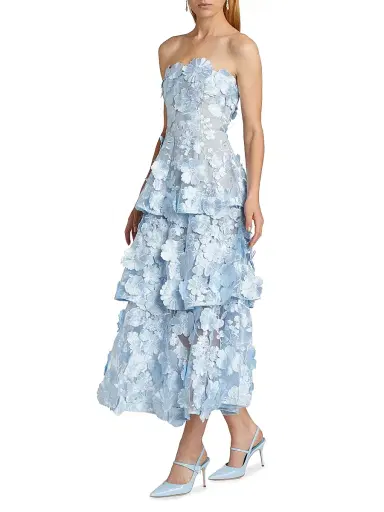 Elliatt Women's Elevated Classics Selene Maxi Dress - Blue | Thumbnail 4 Elliatt Women's Elevated Classics Selene Maxi Dress - Blue | Thumbnail 4