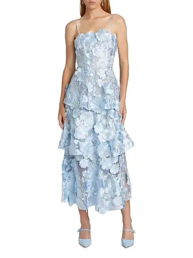 Elliatt Women's Elevated Classics Selene Maxi Dress - Blue | Thumbnail 6 Elliatt Women's Elevated Classics Selene Maxi Dress - Blue | Thumbnail 6