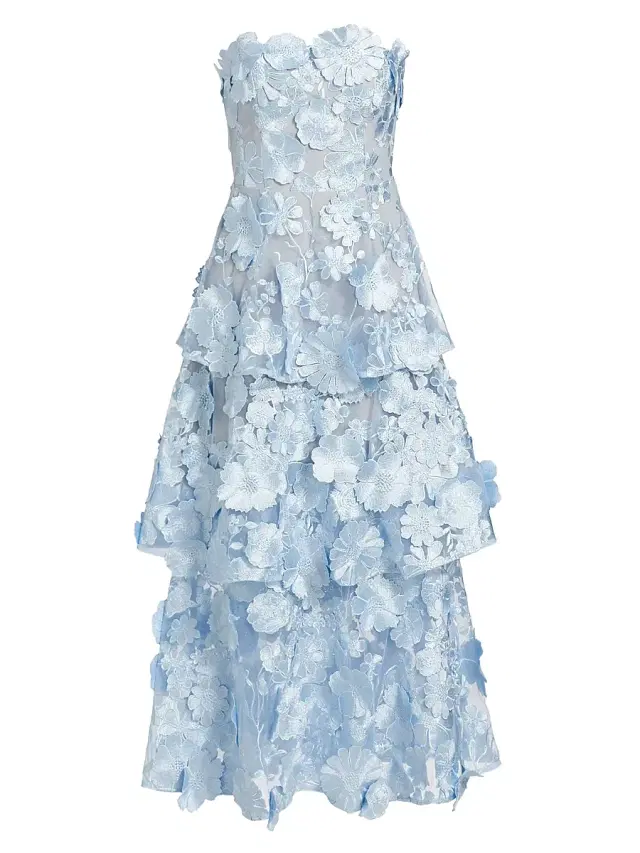 Women's Elevated Classics Selene Maxi Dress - Blue Women's Elevated Classics Selene Maxi Dress - Blue