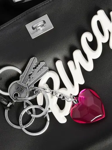Balenciaga Women's Rodeo Small Handbag Used Effect with One Charm | Thumbnail 8 Balenciaga Women's Rodeo Small Handbag Used Effect with One Charm | Thumbnail 8