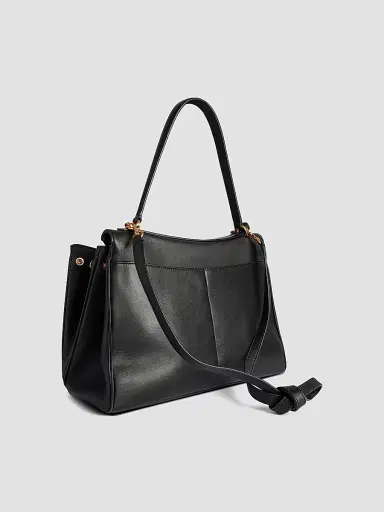 Balenciaga Women's Rodeo Medium Handbag with NY Souvenirs Charms - Black | Thumbnail 3 Balenciaga Women's Rodeo Medium Handbag with NY Souvenirs Charms - Black | Thumbnail 3