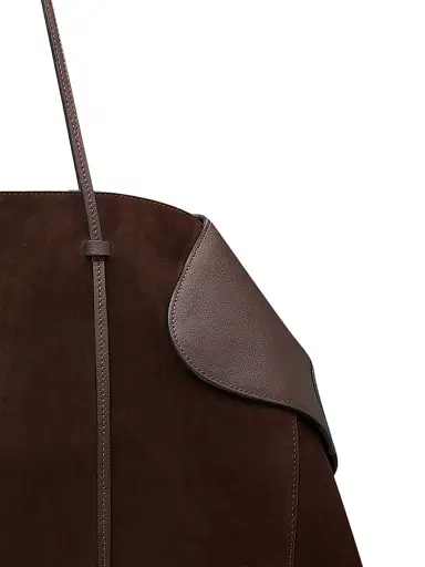 Neous Women's Berenices Leather & Suede Shoulder Bag - Dark Chocolate | Thumbnail 5 Neous Women's Berenices Leather & Suede Shoulder Bag - Dark Chocolate | Thumbnail 5